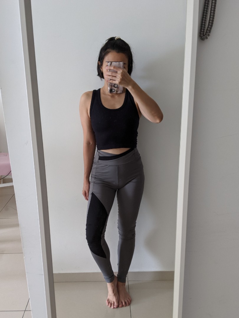 Gymshark asymmetric shop leggings review