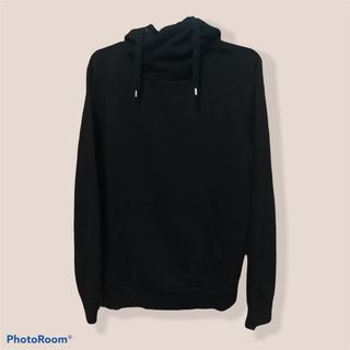 divided black hoodie