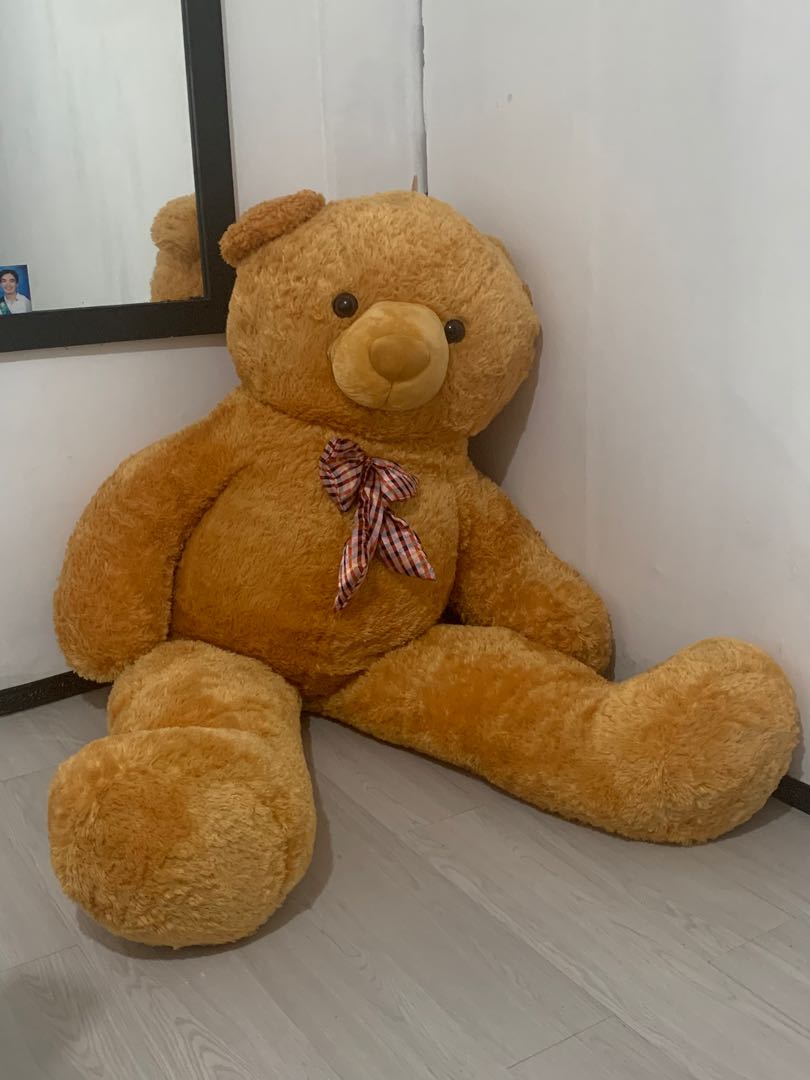 Teddy bear Human size bear life size brown cuddle, Hobbies & Toys, Toys
