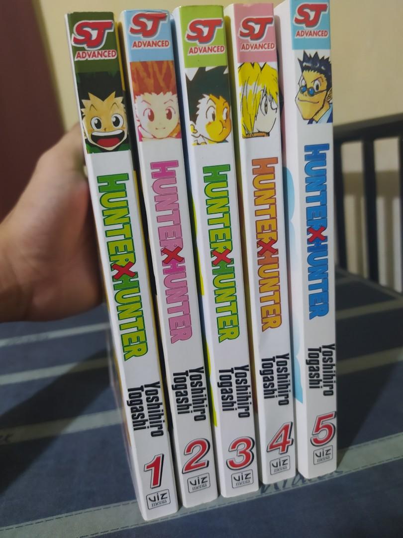 Hunter X Hunter Manga 1-5 (Category: Comics & Manga) located in Mandaluyong City. Submitted by hankim24 (Listing ID 1108792040, Image 1). Description: good condition little foxing.