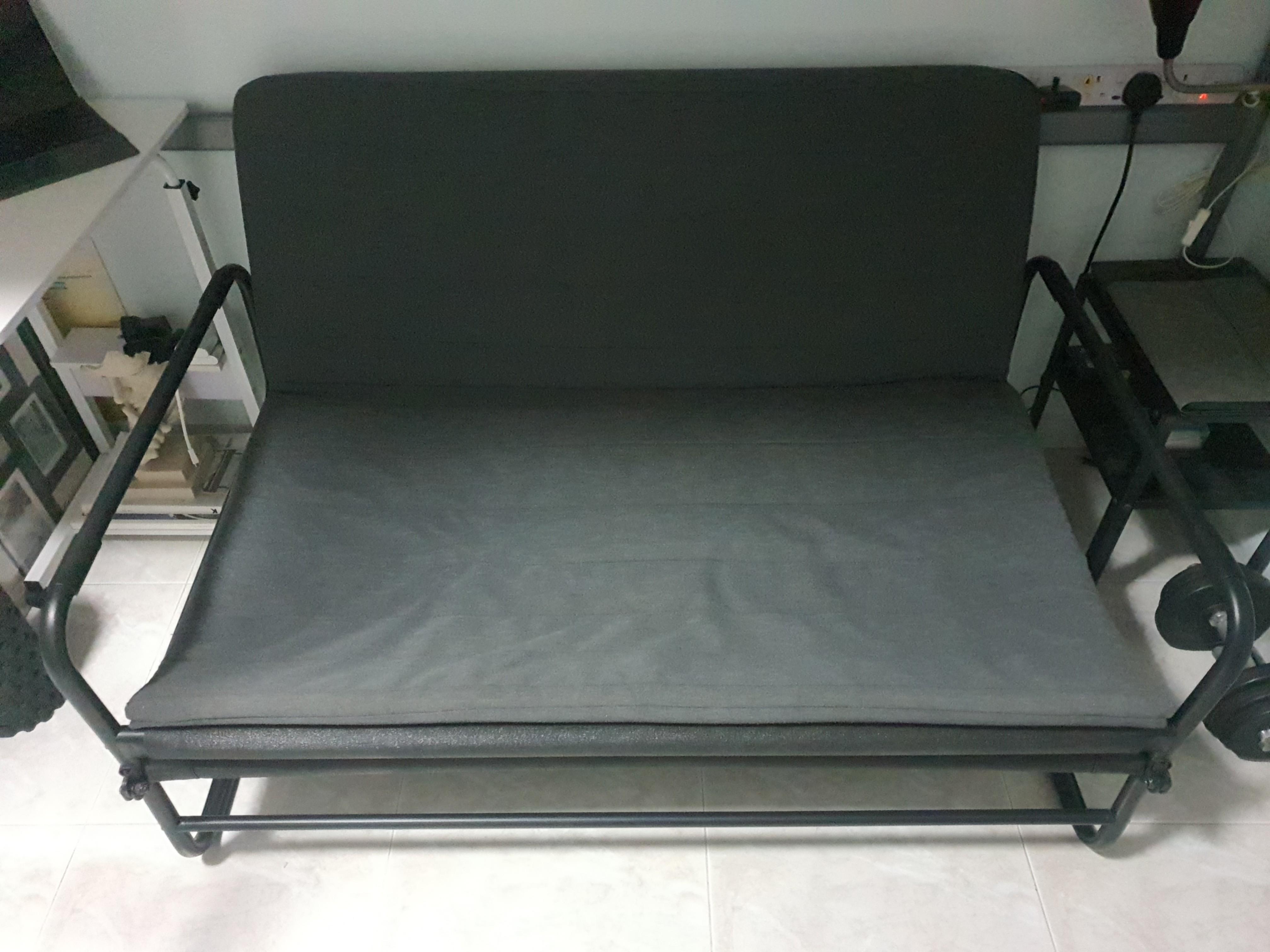 IKEA Loft Bed / Sofa Bed, Furniture & Home Living, Furniture, Bed Frames & Mattresses on Carousell