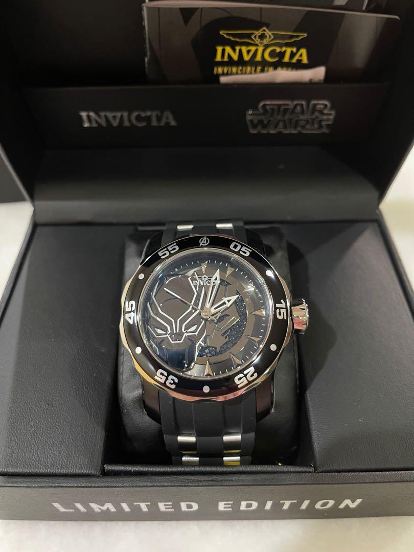 Invicta Black panther limited Edition, Men's Fashion, Watches 