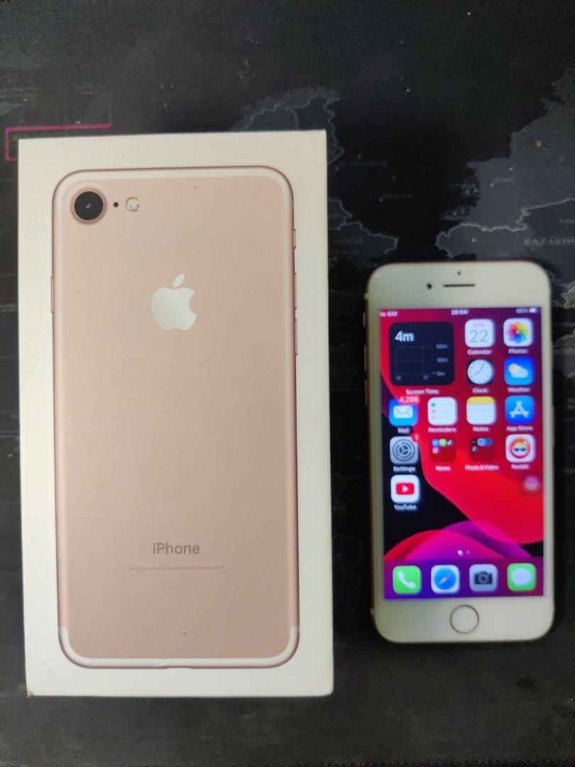 Apple 7 sales 128gb rose gold
