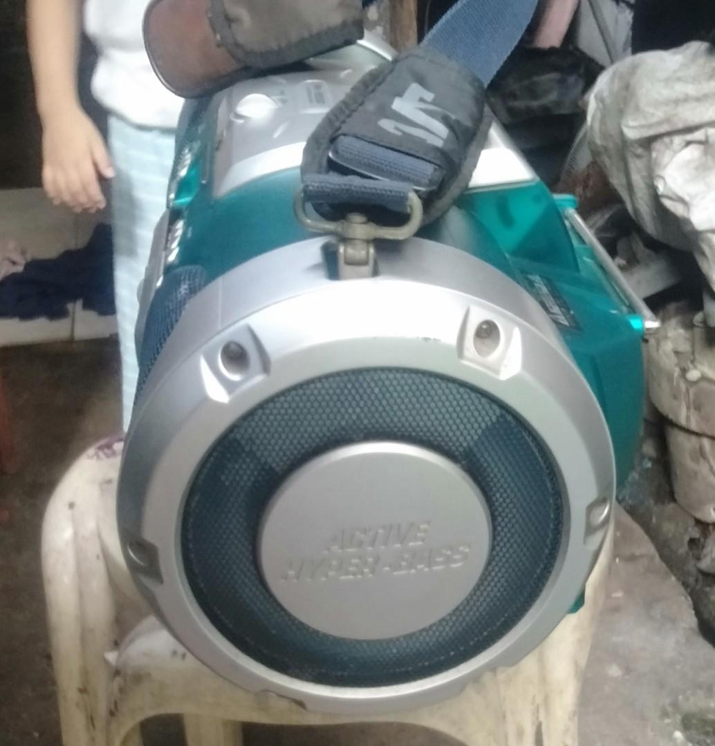 Jvc boombox rvb550, Audio, Portable Audio Accessories on Carousell