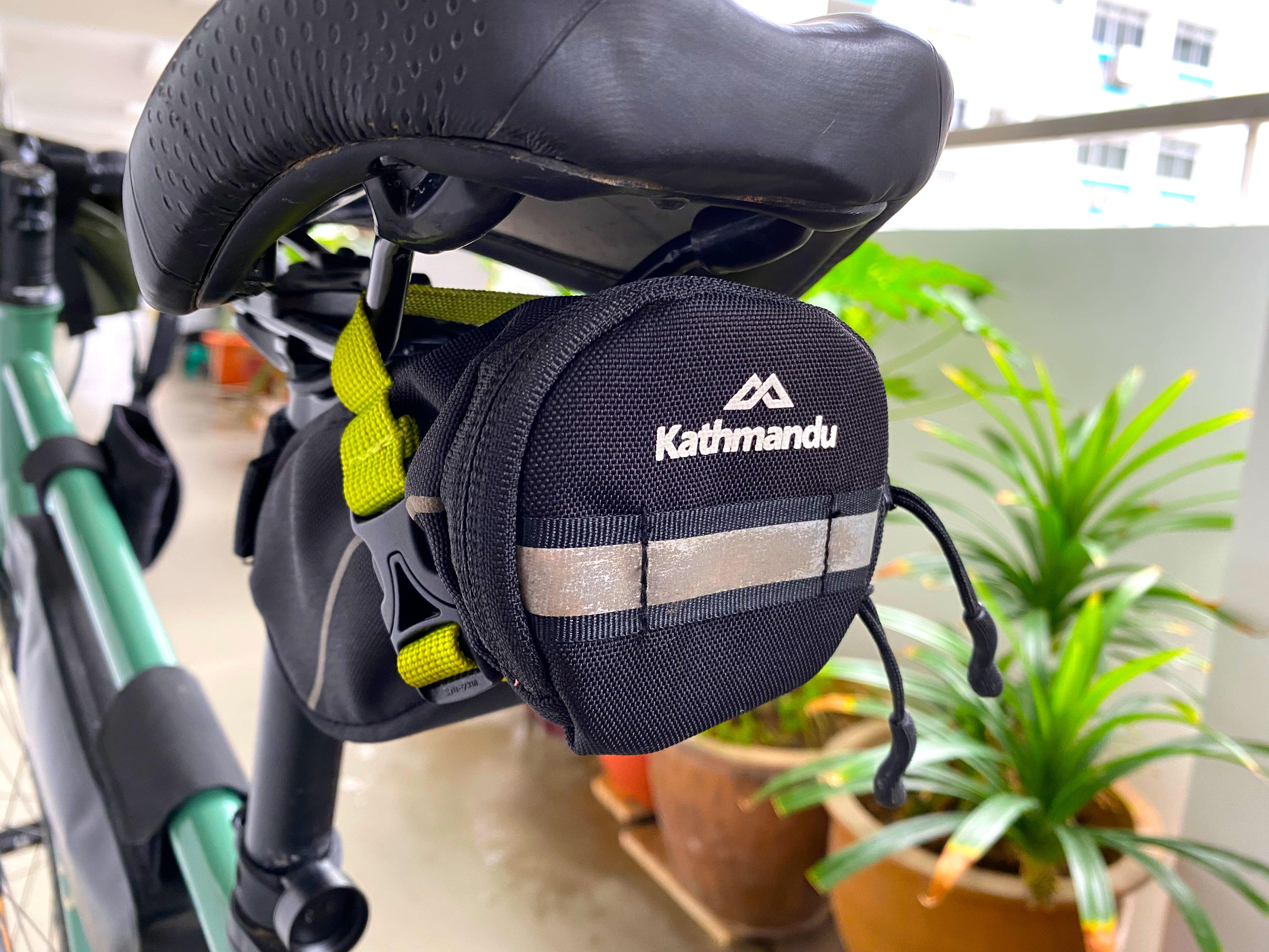 Kathmandu Saddle Bag Sports Equipment Bicycles Parts Bicycles