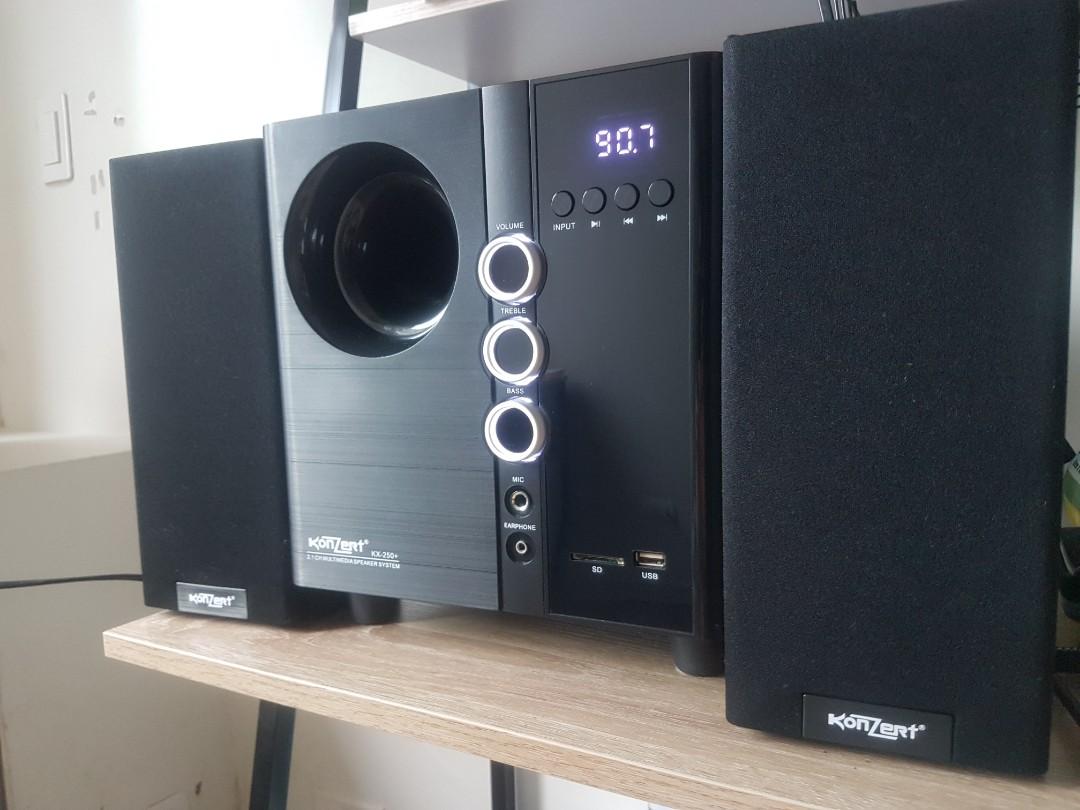 Konzert speaker with good quality sound