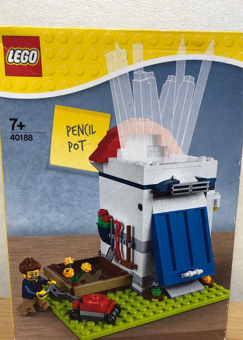 LEGO 40188 筆筒, 興趣及遊戲, 玩具& 遊戲類- Carousell