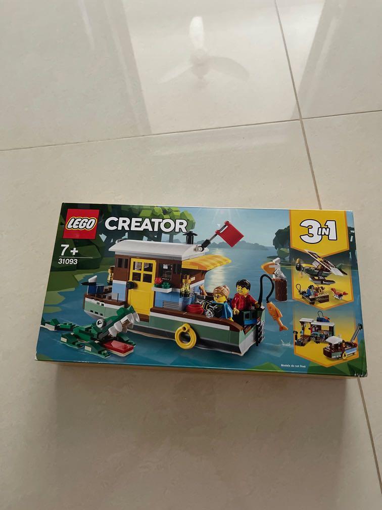 Lego creator boathouse seaplane Hobbies Toys Toys Games