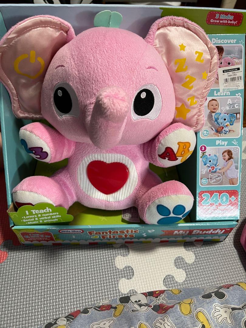 Little tikes pink elephant fantastic firsts Babies Kids Infant Playtime on Carousell