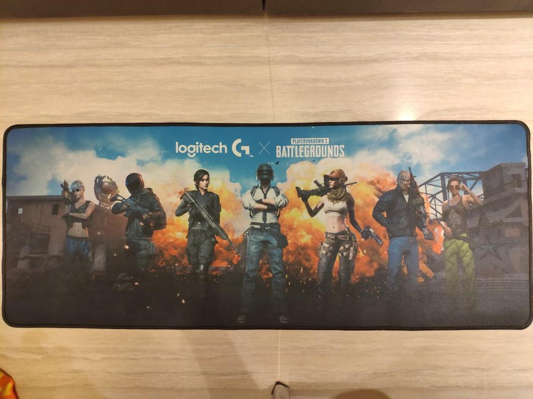 Logitech X PUBG 食雞 絕地求生 滑鼠墊 31" x 12" Large Mouse Pad 全新 NEW mousepad