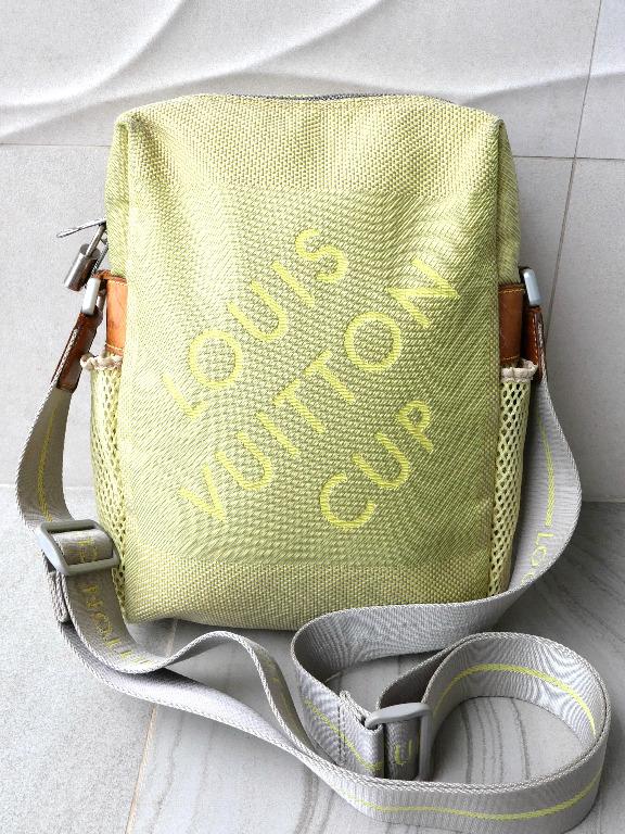 Louis Vuitton Damier Geant LV Cup Weatherly Messenger Bag - Green
