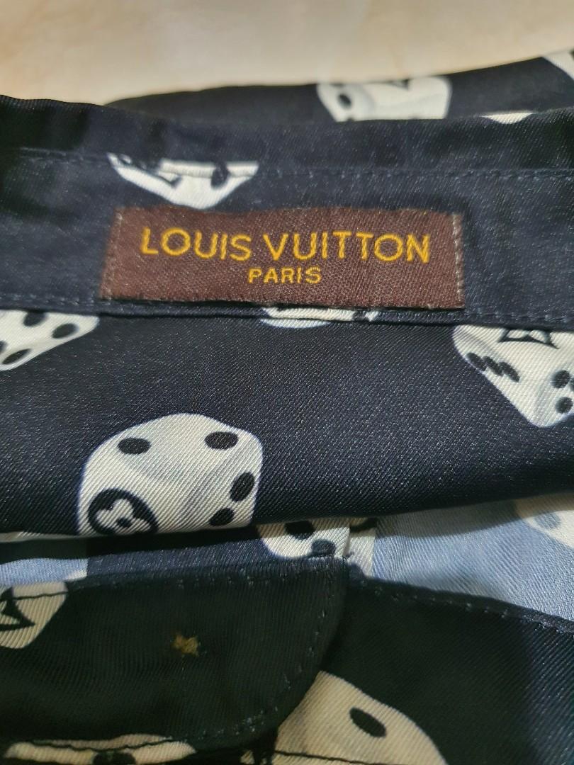 Louis Vuitton Dice Monogram Button Down l/s, Men's Fashion, Tops & Sets,  Formal Shirts on Carousell