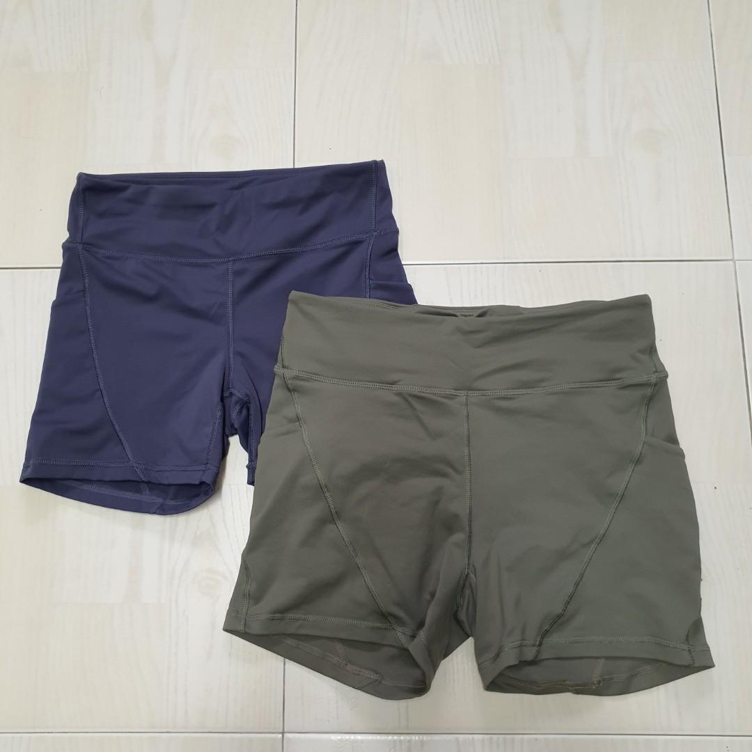 Lululemon dupe biker shorts Women s Fashion Activewear on Carousell