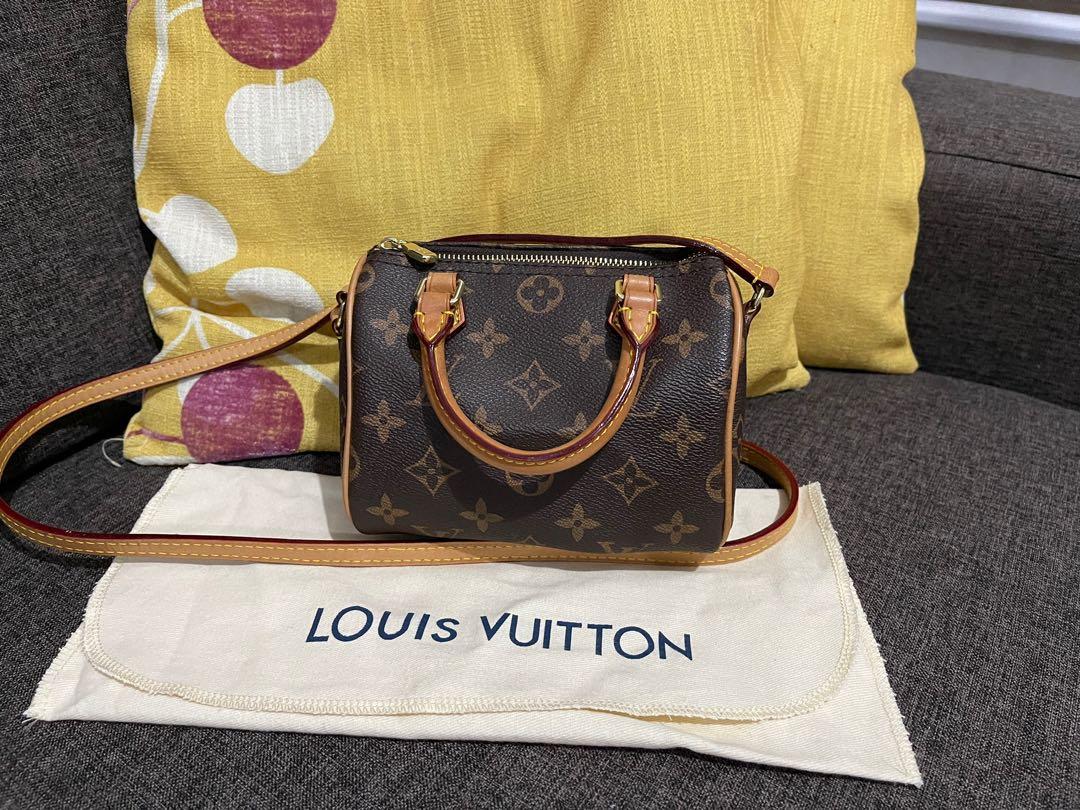 LOUIS VUITTON Speedy 30 Miroir Monogram Patent Leather Satchel Bag Met