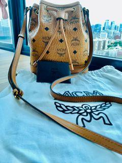 MCM bucket bag