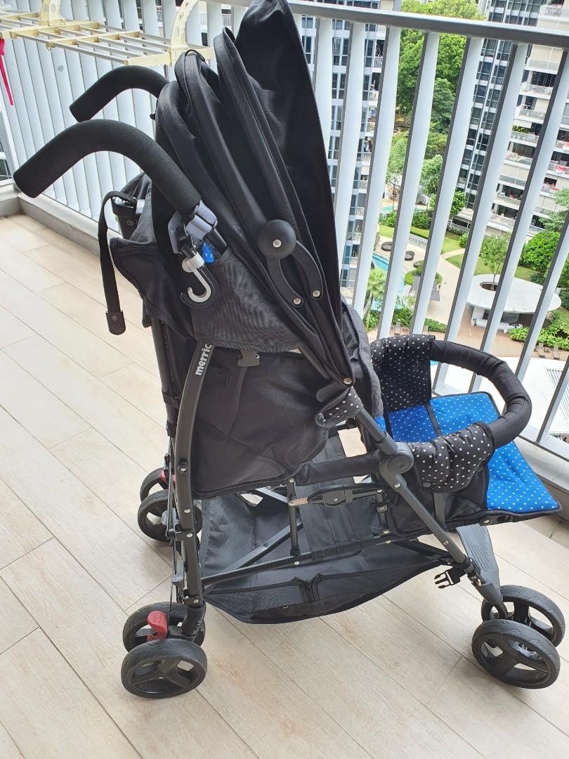 Merricart Tandem Stroller Babies Kids Going Out Strollers on Carousell
