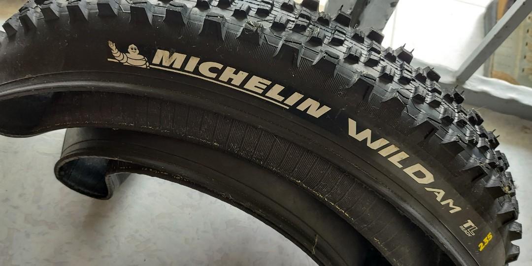 Michelin wild Am 27.5/2.35, Sports Equipment, Bicycles \u0026 Parts, Parts \u0026  Accessories on Carousell