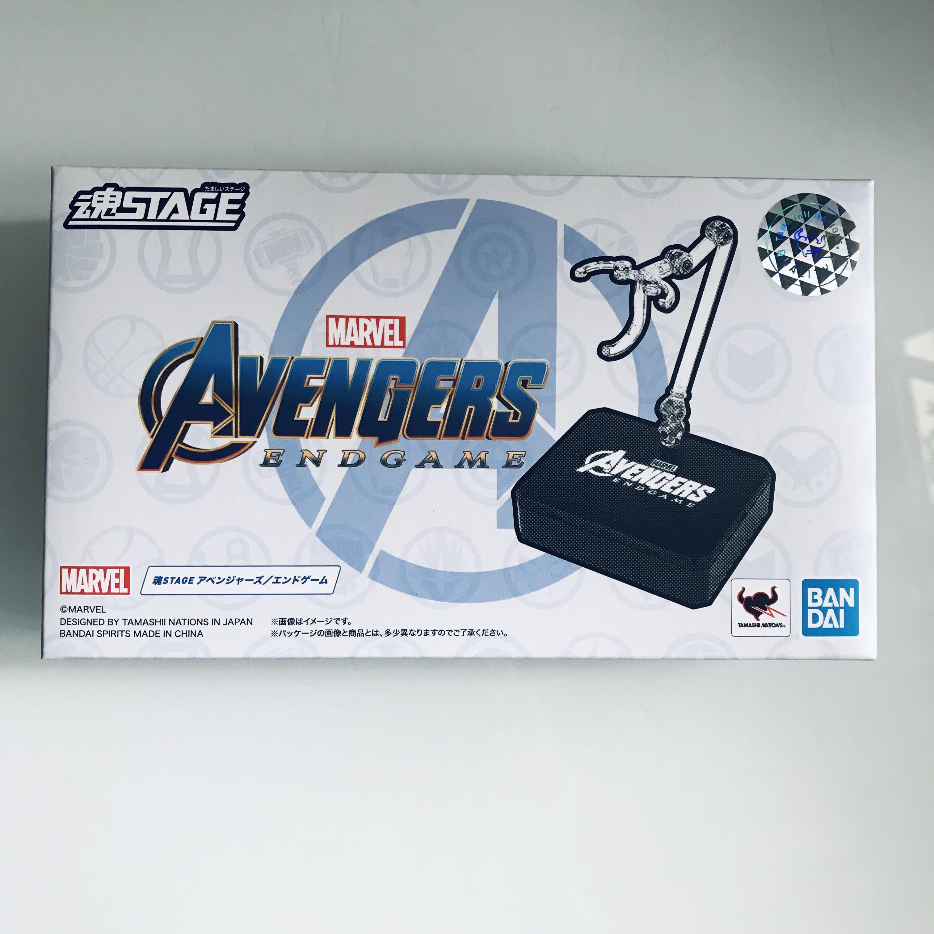 MISB Bandai Spirit Soul Stage Tamashii Nations Display Stand/ Stage/ Storage Box Suitable for displaying 6” Action Figures of Marvel Legends Avengers Endgame Infinity War / Cosbaby Hot Toys/DC Multiverse / Star Wars Black Series / Transformers, etc. (Category: Character Goods) located in Singapore. Submitted by tudor8 (Listing ID 1108893127, Image 2). Description: This is a display stand with storage base by Tamashii Stage base designed to pair w