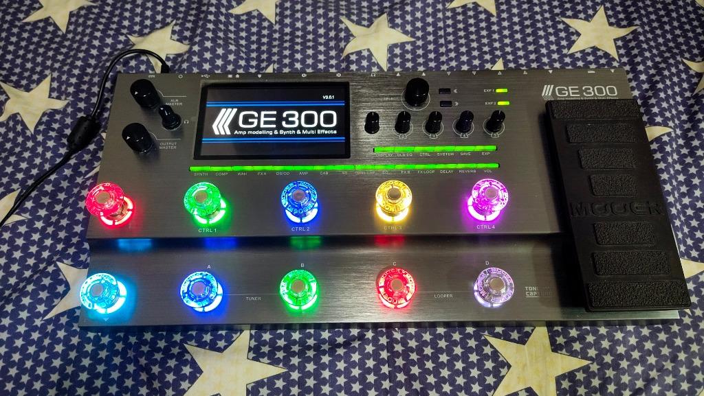 Mooer GE300 綜合效果器翻新機, 興趣及遊戲, 音樂、樂器& 配件, 樂器