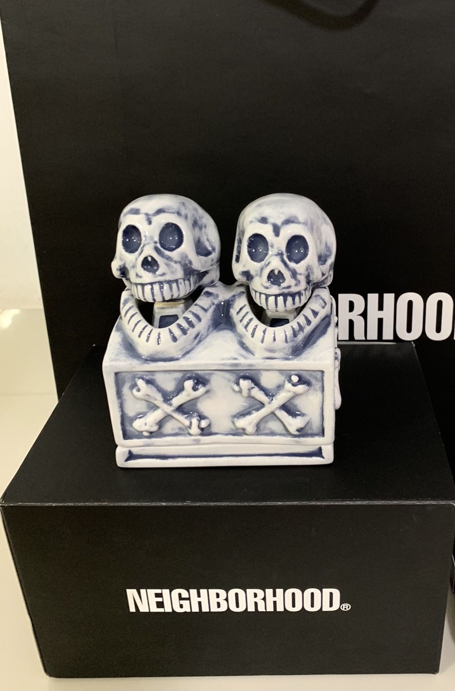 NEIGHBORHOOD DUALSKULL INCENSE CHAMBER（Neighborhood Booze