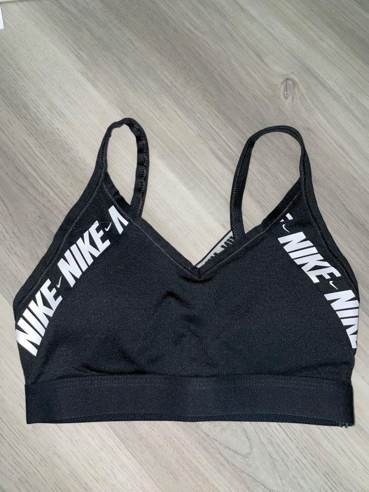 indy logo sports bra ladies