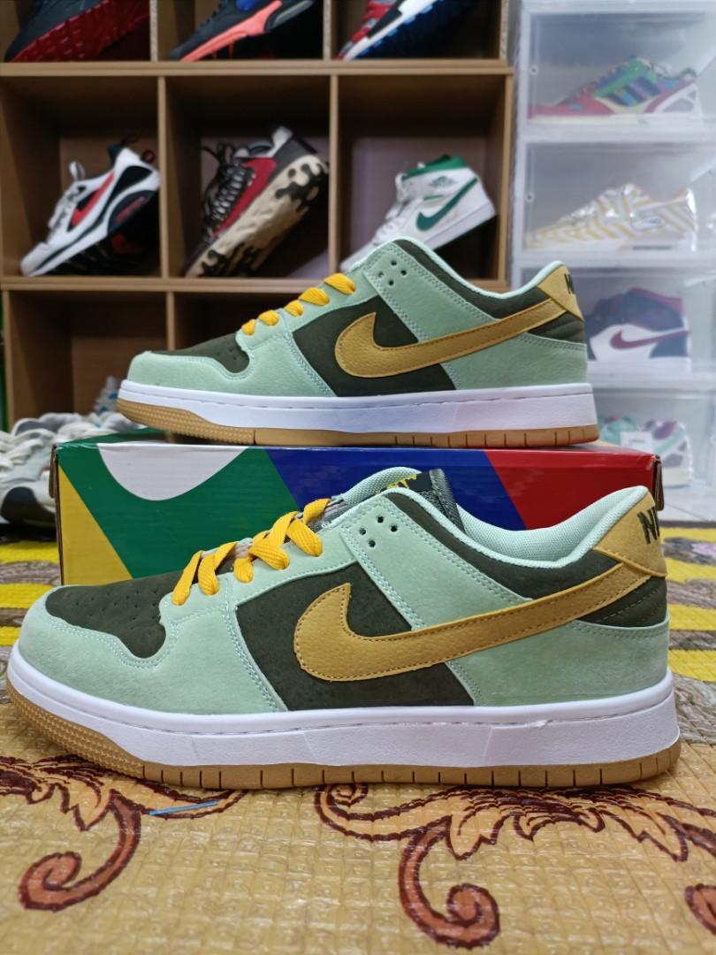 Nike SB Dunk Low Pro Olive Green, Men's 