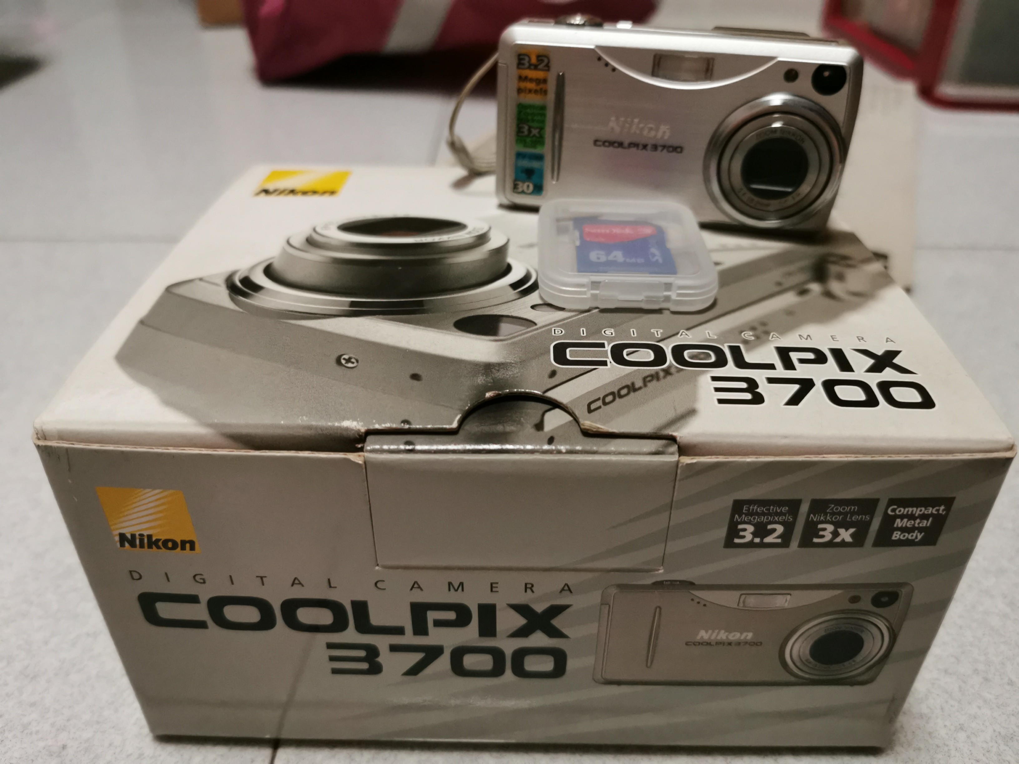 Nikon Coolpix 3700, Photography, Cameras on Carousell