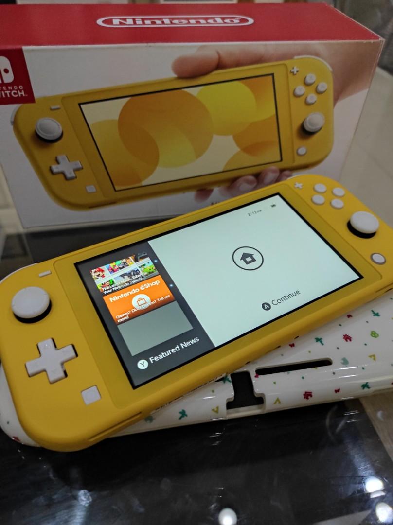 Nintendo Switch Lite Yellow, Video Gaming, Video Game Consoles 