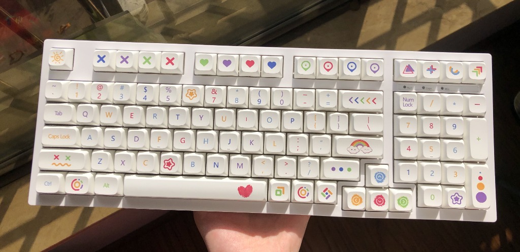 NP PBT Crayon Keycaps, Computers & Tech, Parts & Accessories 