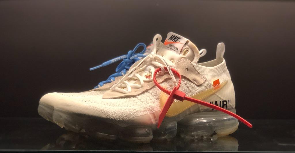 US10 Off White x Air VaporMax Part 2 White Men s Fashion