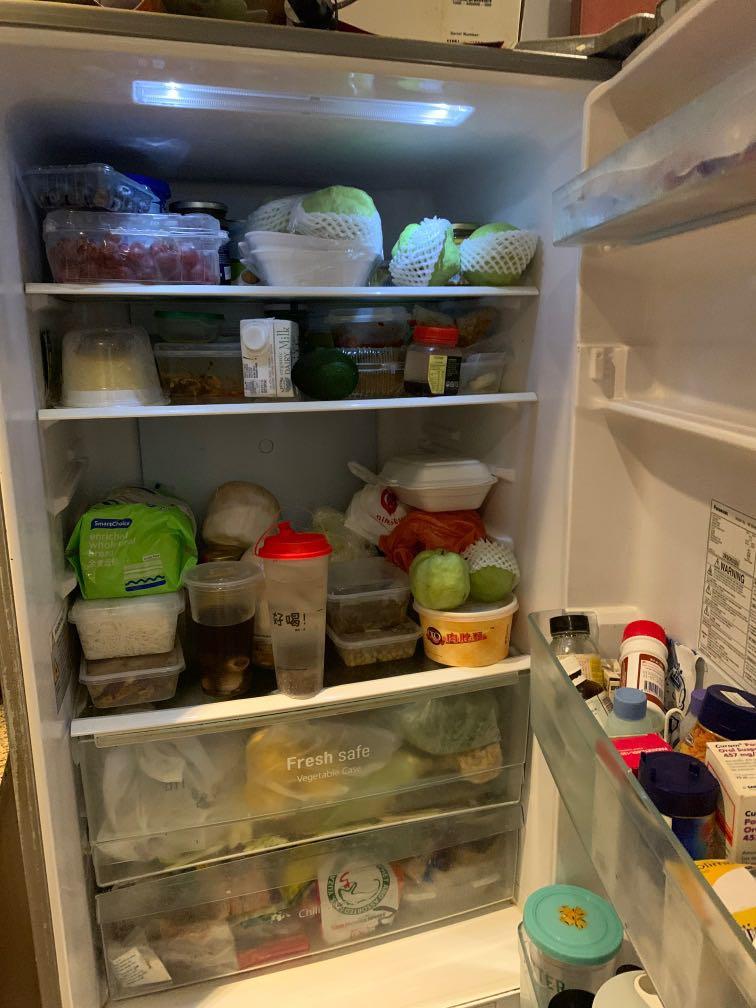 Panasonic inverter fridge working condition for free, TV & Home