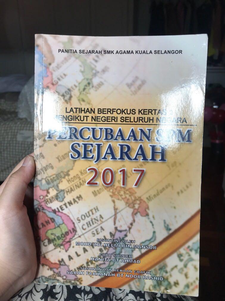 Percubaan Spm Sejarah 2017 Latihan Kertas 2 Hobbies Toys Books Magazines Textbooks On Carousell