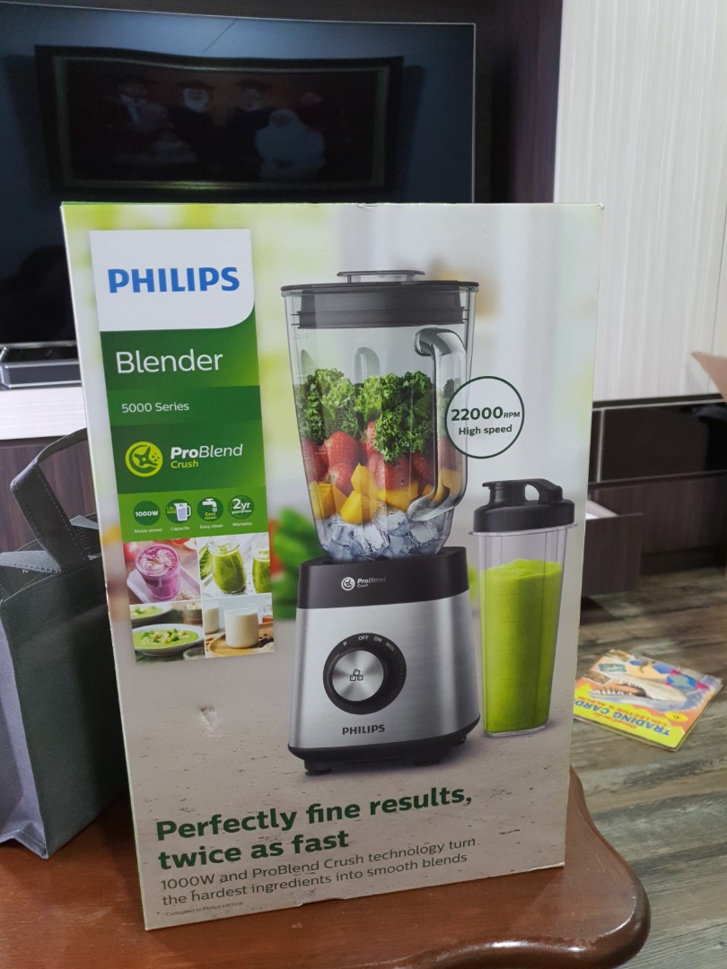 Philips blender 5000 series, TV & Home Appliances, Kitchen Appliances ...