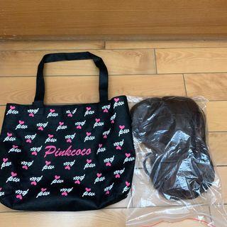 Pinkcoco假髮 棕色粉色漸層