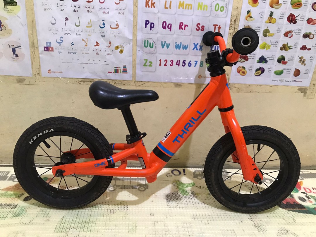 Thrill best sale push bike