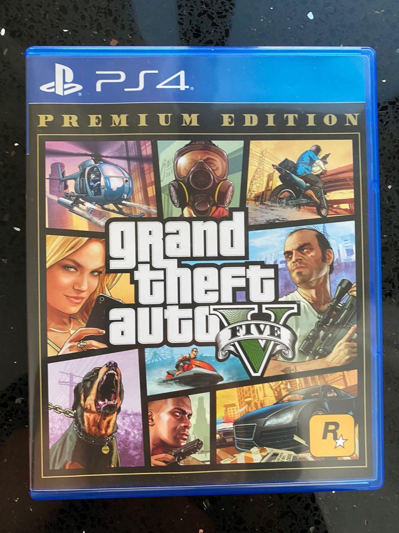 Ps4 Gta V Gta5 遊戲機 遊戲機遊戲 Playstation Carousell