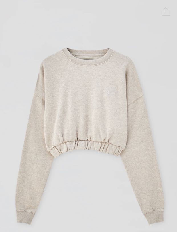 Pull and bear turtleneck sweatshirt Women s Fashion Tops