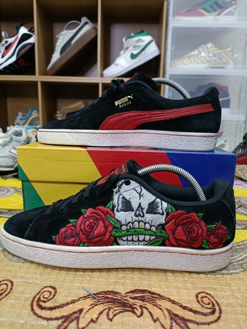 Puma suede hot sale classic skull