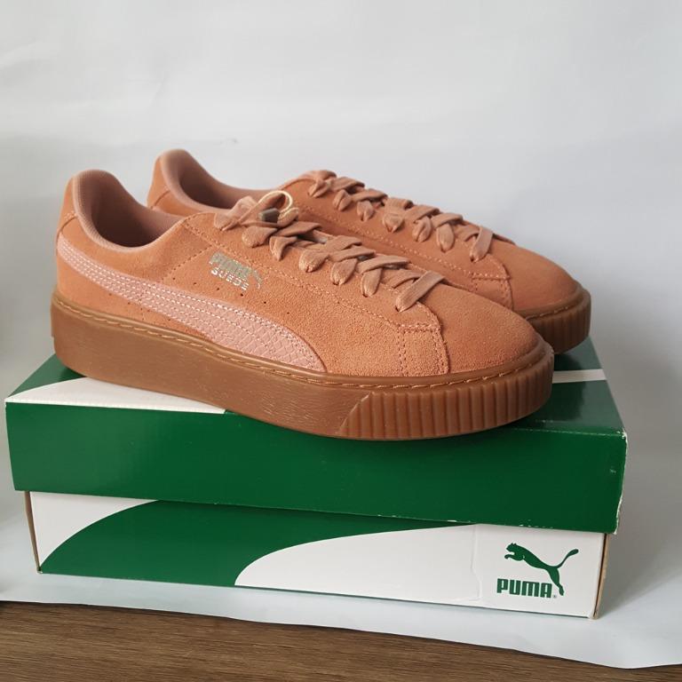 Suede platform animal women's trainers shop