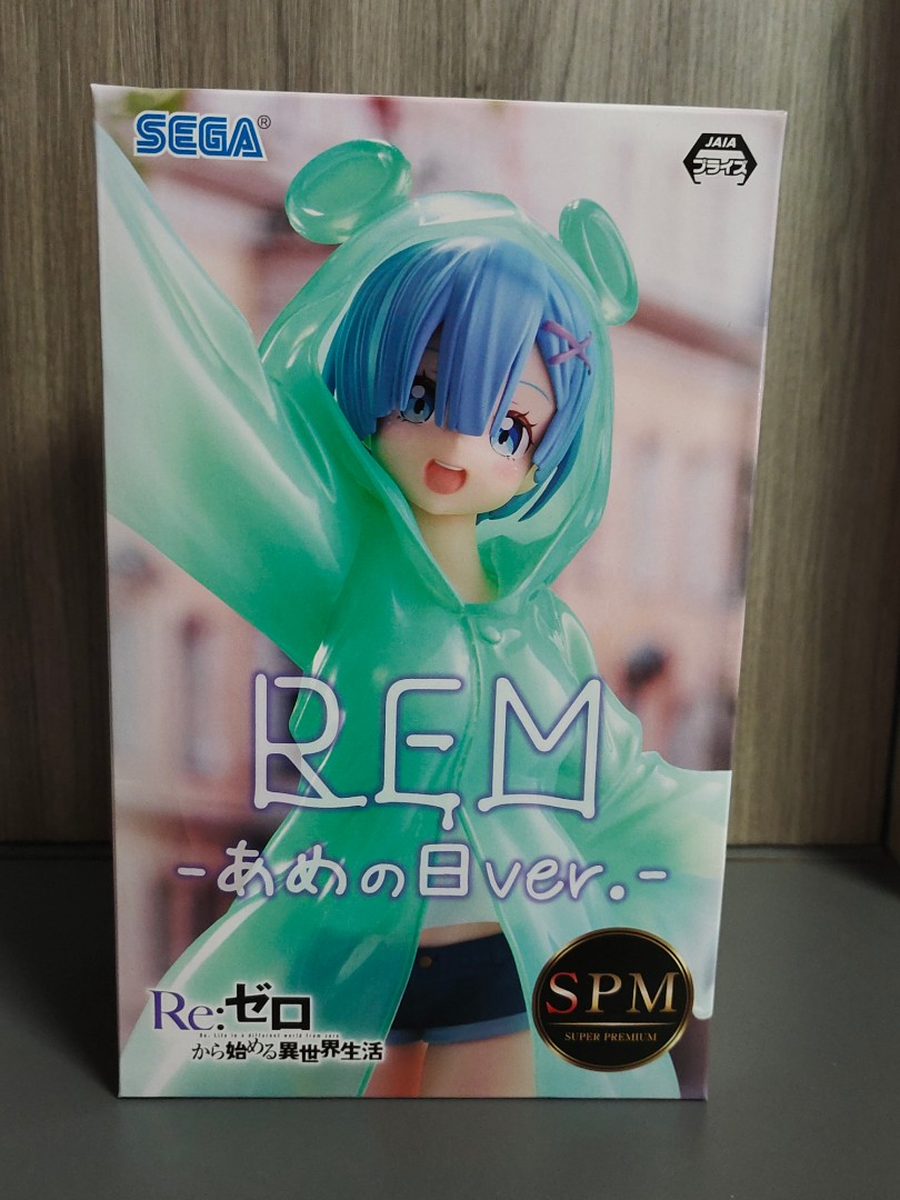 Re Zero Rem Rainy Day Version SPM Figure, Hobbies & Toys, Toys & Games on Carousell