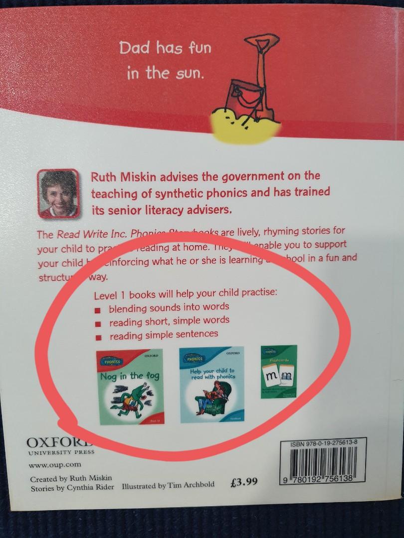 Read Write Inc Phonics Storybooks Set of 12 by Ruth Miskin, Hobbies ...