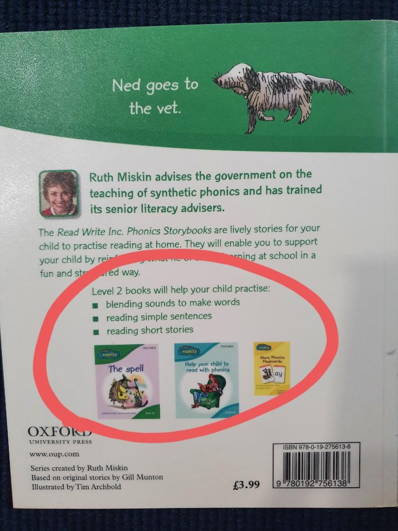 Read Write Inc Phonics Storybooks Set of 12 by Ruth Miskin, Hobbies ...