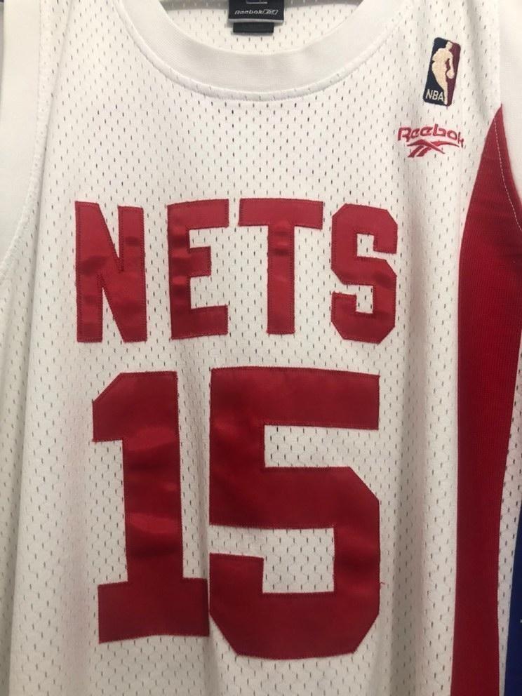 Reebok New Jersey Nets #15 Vince Carter Youth XL Jersey RARE NWT NEW VTG