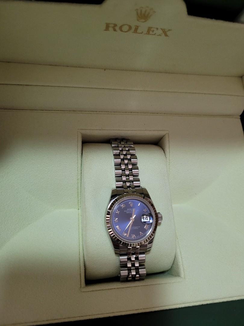 Rolex Watch (Category: Watches) located in Singapore. Submitted by lwbc76 (Listing ID 272491251, Image 3). Description: Good condition hardly wear as feel that it's too small for my hand. Going for upgrade. Cert and box are available. Low baller will not be entertained. Tks. Series: 179174 Year: 2008 Complete set.