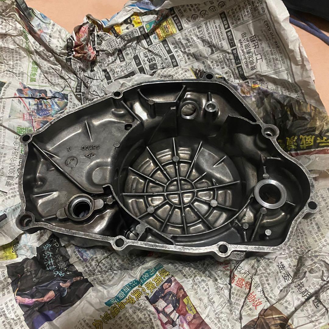 Rxz engine casing, Motorcycles, Motorcycle Accessories on Carousell