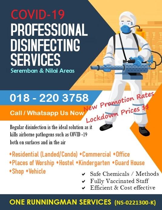 Seremban Nilai Disinfection Services Home Services Cleaning On Carousell