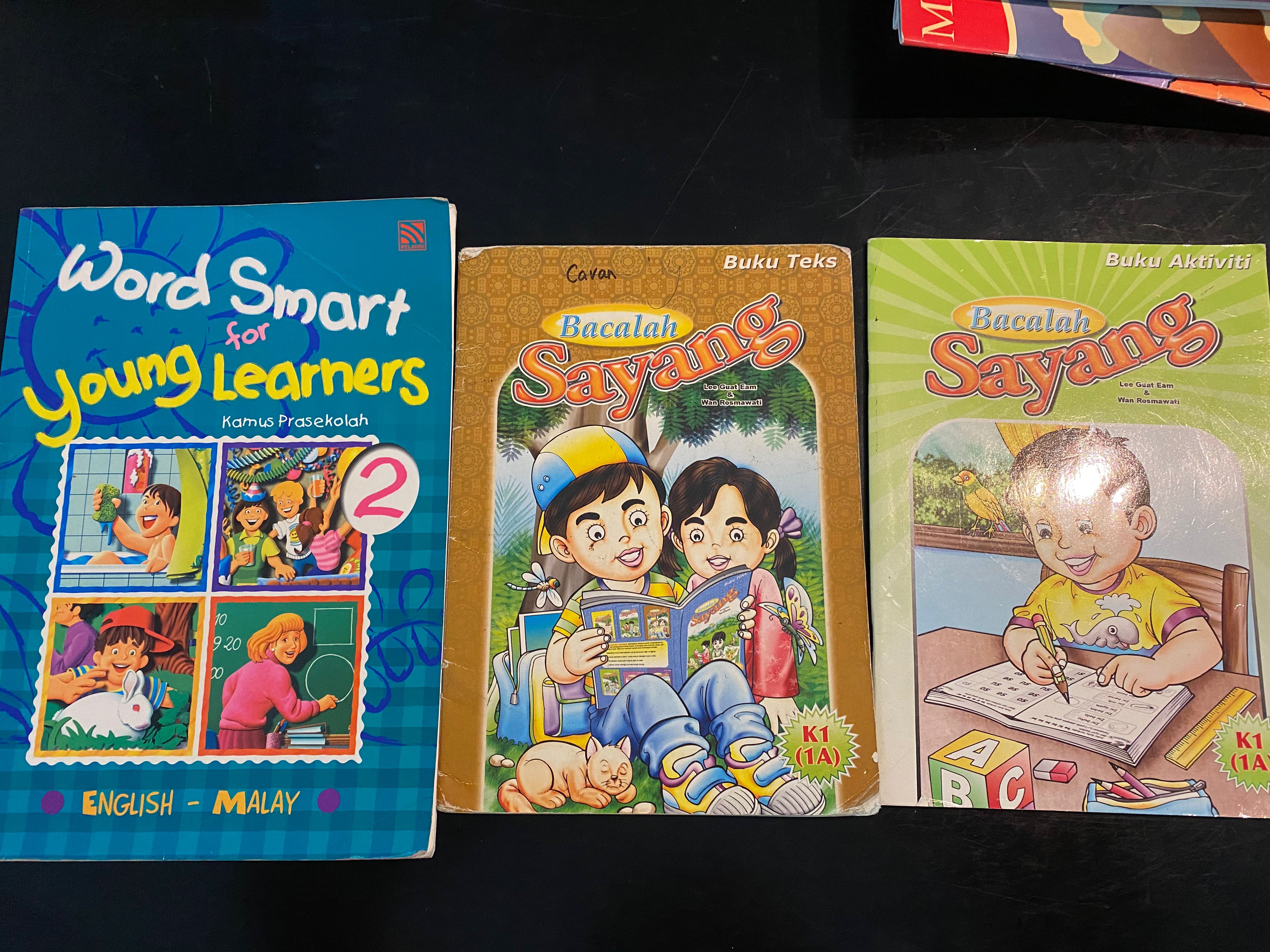 Set Of 3 English To Malay Books Books Stationery Children S Books On Carousell
