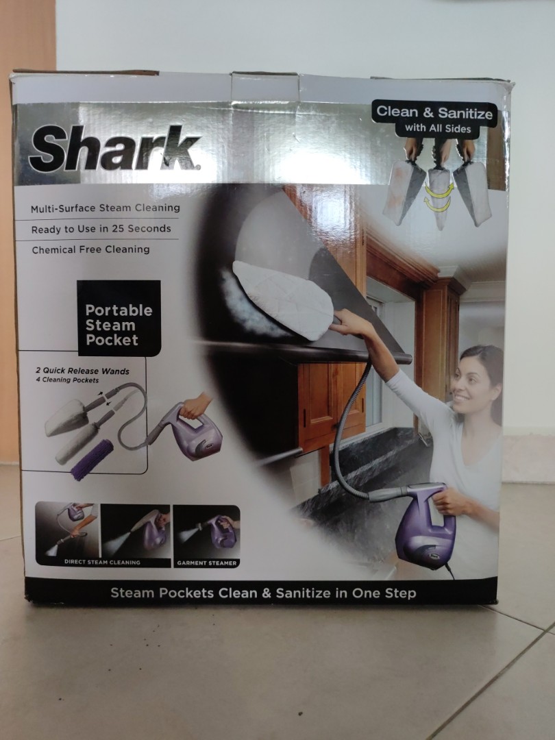 Shark portable steam \u0026 sanitize cleaner 