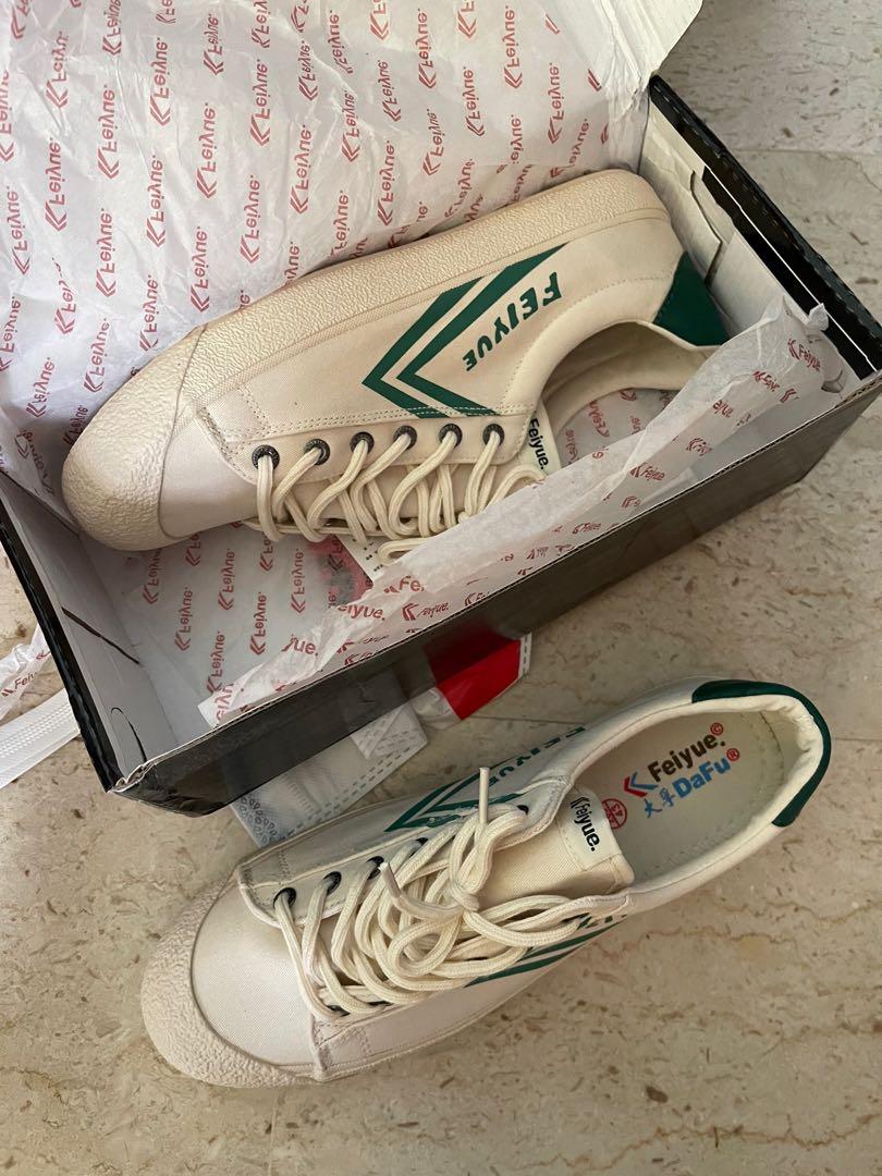 Feiyue green best sale