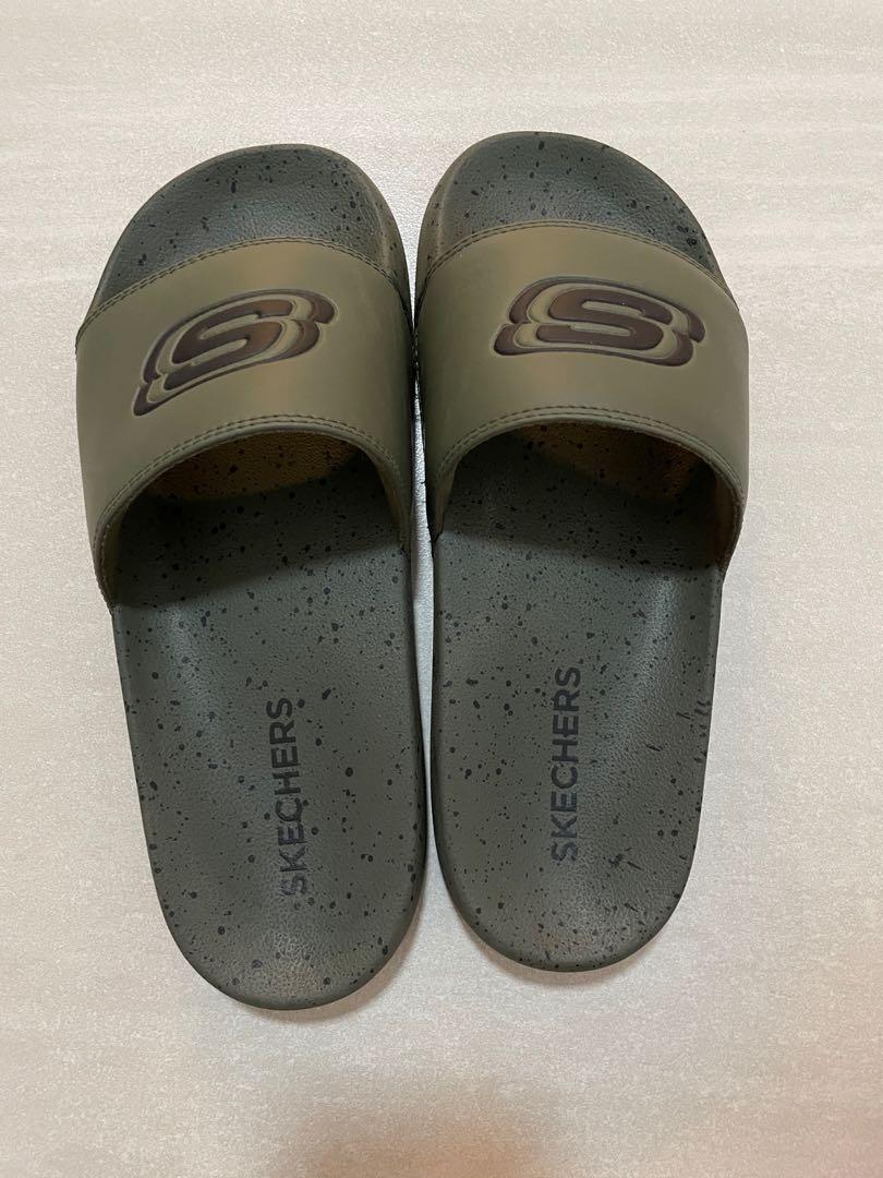Skechers slipper dark green